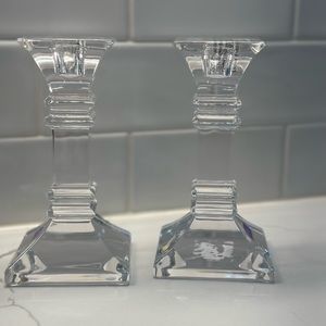 NEW Marquis by Waterford Trevino Candlestick (set of 2, never used, in box)